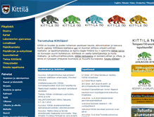 Tablet Screenshot of kittila.fi